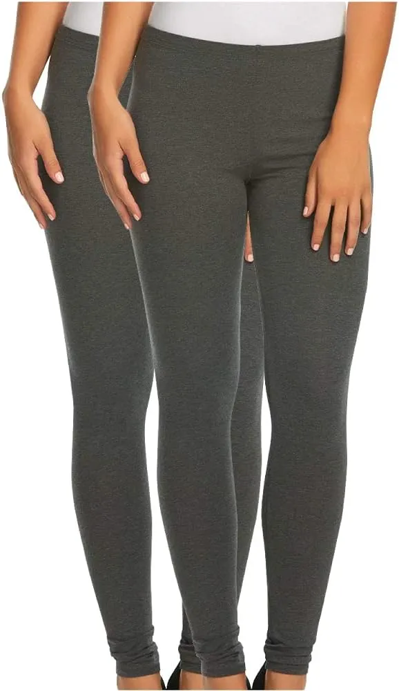 Felina Cotton Modal Leggings - Cotton Leggings for Women - Extra Lightweight