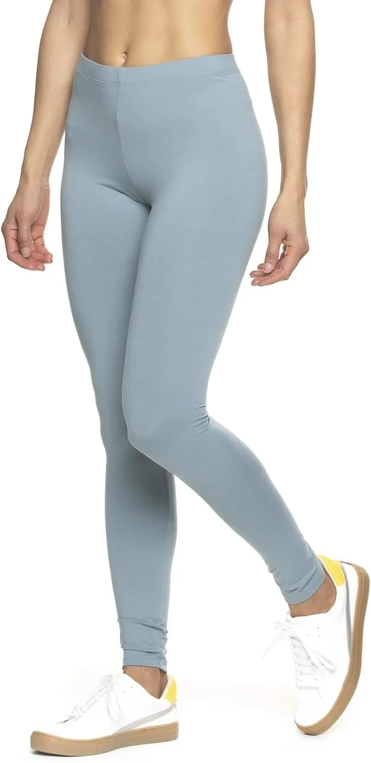 Felina Velvety Super Soft Lightweight Leggings 2-Pack - for Women - Yoga Pants, Workout Clothes