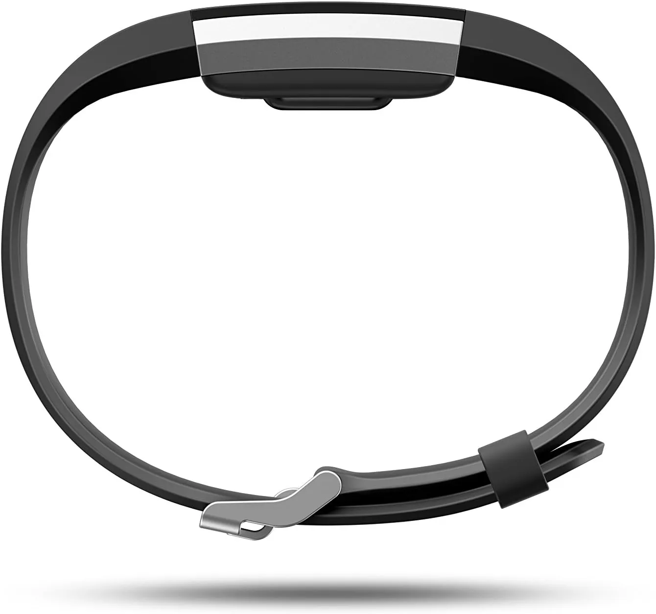 Fitbit Charge 2 Heart Rate   Fitness Wristband, Black, Large (US Version), 1 Count