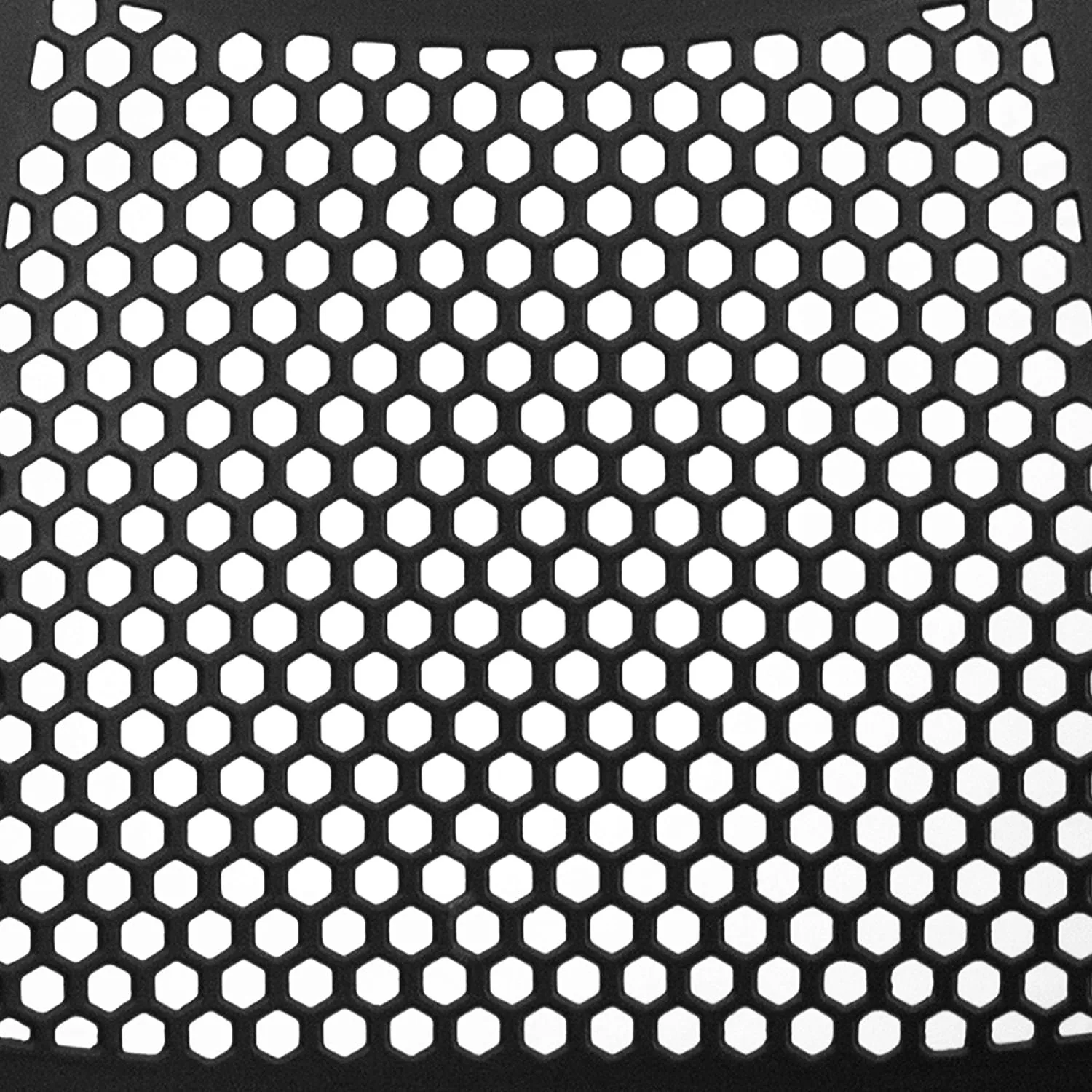 Flash Furniture Hercules Series Contoured Lobby Chairs with Air-Vent Honeycomb Backs, Ergonomic Stacking Chairs for Offices, Set of 5, Black