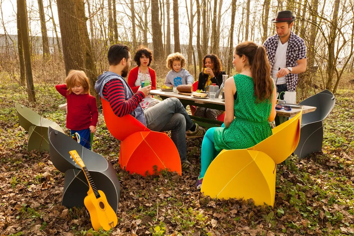 Flux - Envelope Folding Chair Set