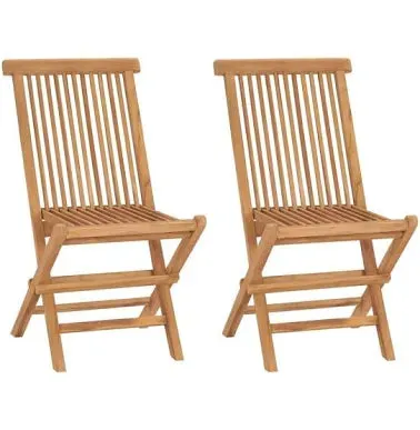 FOLDING TEAK CHAIR