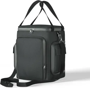 For Anker SOLIX C300 Waterproof Travel Bag - IPX4 Rated Shockproof Organizer With Two Pockets and Adjustable Strap for 288Wh LiFePO4 Portable Power Station and Outdoor Batteries