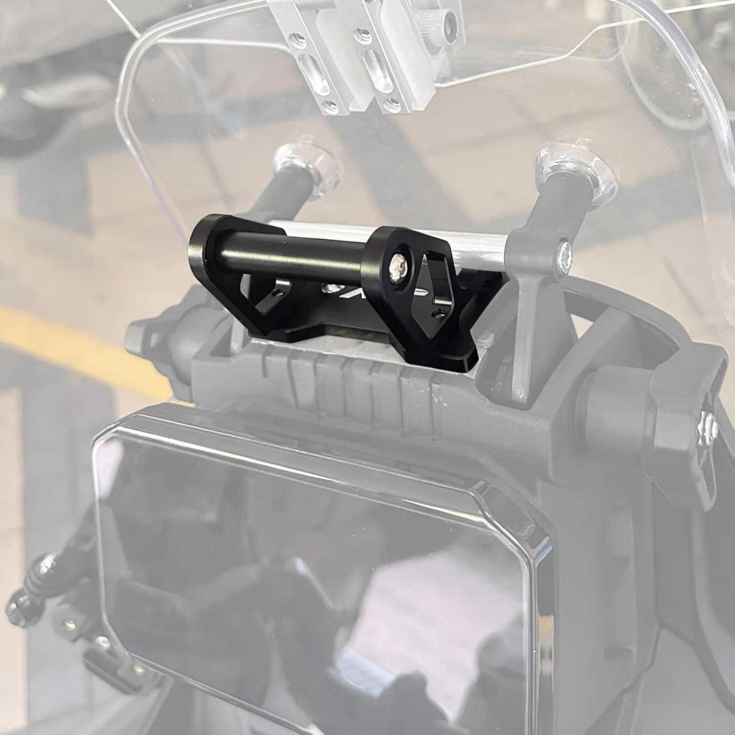 for CFMOTO 450MT MT450 Ibex 450 2024-2025 Motorcycle GPS Phone Holder Auxiliary Device Mount Navigation Extension Brackets(12mm)