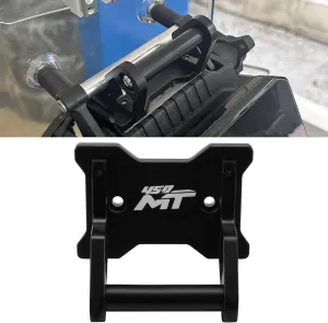 for CFMOTO 450MT MT450 Ibex 450 2024-2025 Motorcycle GPS Phone Holder Auxiliary Device Mount Navigation Extension Brackets(12mm)