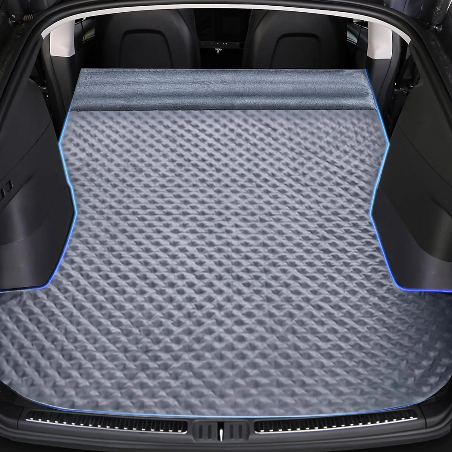 for Tesla Model Y Mattress One-Touch Inflate/Deflate Model Y Bed Mattress, Self-Inflating Memory Foam Bed Mattress, Durable High Resilience Memory Foam Model Y Camping Mats