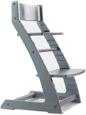 Fornel Wooden High Chair for Babies and Toddlers - Easy Clean Adjustable High Chair for Eating - Toddler HighChair for Dining Table - Montessori Baby highchair from 3 Years to 200 Lb, Grow with Child