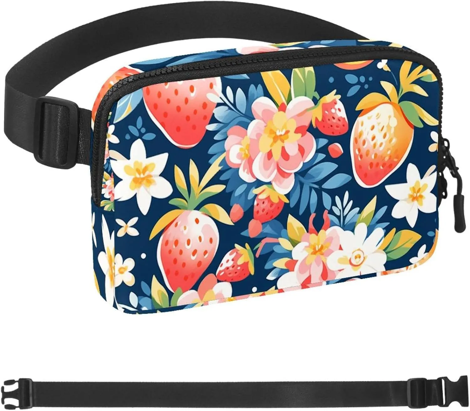 Fruit Party-1346 Belt Bag for Men and Women Fanny Pack,Belt Bag with Adjustable Strap,Fashion Crossbody Everywhere Belt Bag for Travel Outdoors Running Hiking