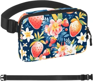 Fruit Party-1346 Belt Bag for Men and Women Fanny Pack,Belt Bag with Adjustable Strap,Fashion Crossbody Everywhere Belt Bag for Travel Outdoors Running Hiking