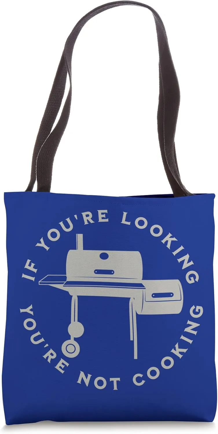 Funny Electric Pellet Smoker BBQ Grill For Men Tote Bag