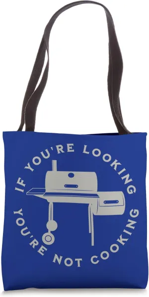 Funny Electric Pellet Smoker BBQ Grill For Men Tote Bag