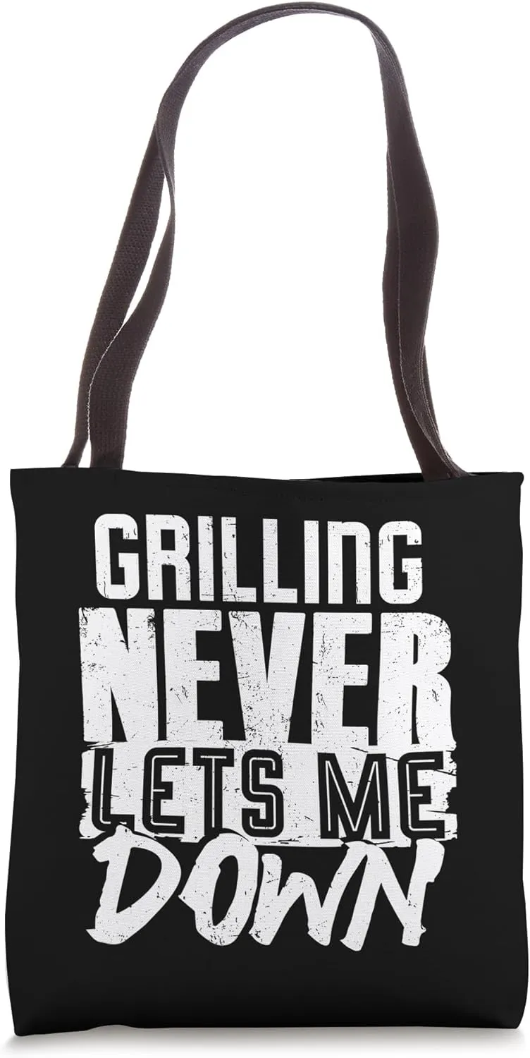 Funny Grill Grilling Master Barbecue Backyard BBQ Tote Bag