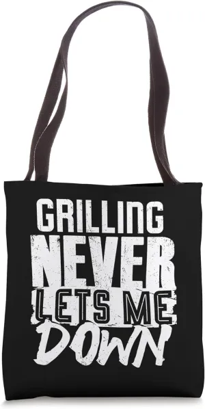 Funny Grill Grilling Master Barbecue Backyard BBQ Tote Bag