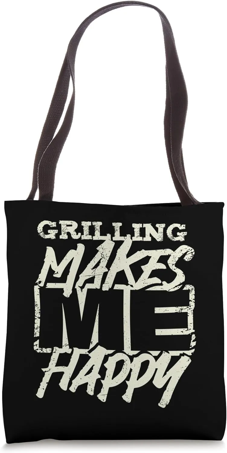 Funny Grilling Master Barbecue Backyard BBQ Grill Tote Bag