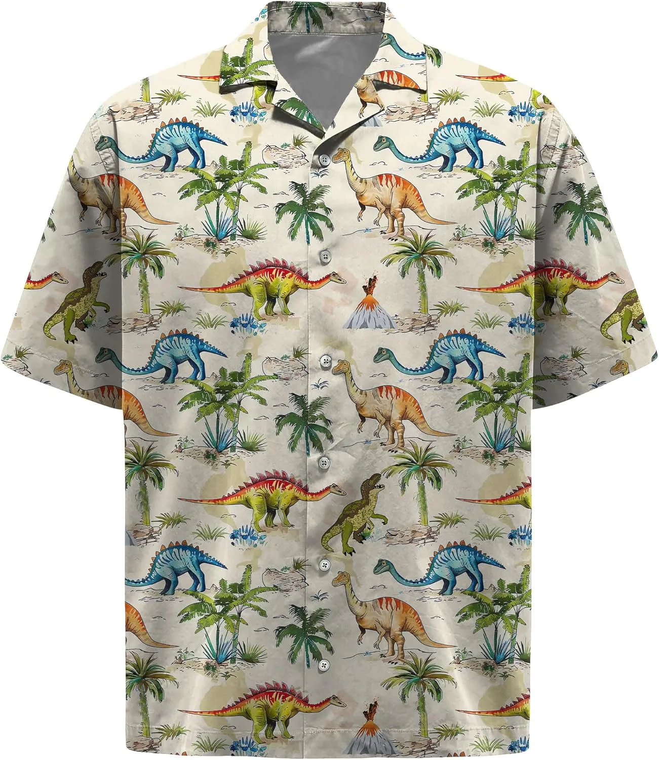 Funny Hawaiian Shirt for Men Casual Summer Shirt for Men Short Sleeve Button Down Shirt