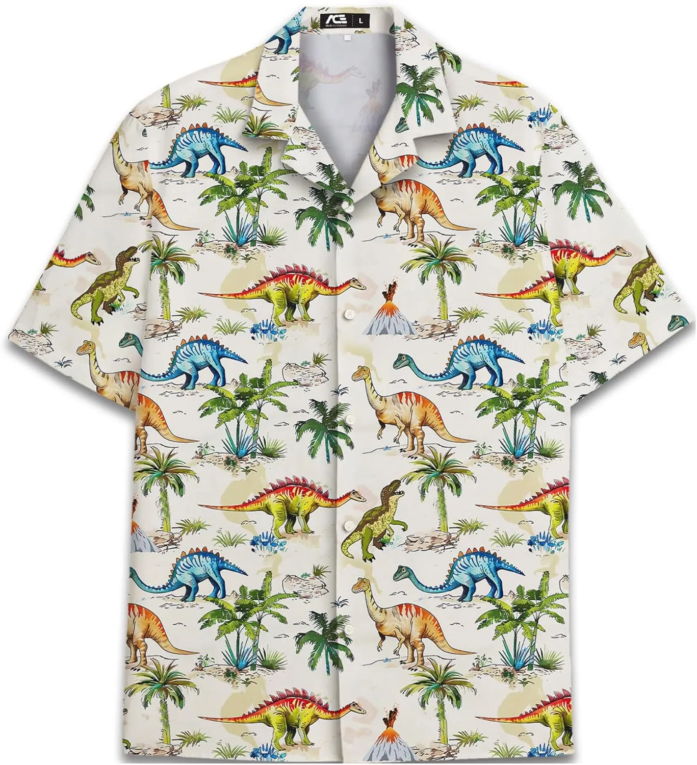 Funny Hawaiian Shirt for Men Casual Summer Shirt for Men Short Sleeve Button Down Shirt