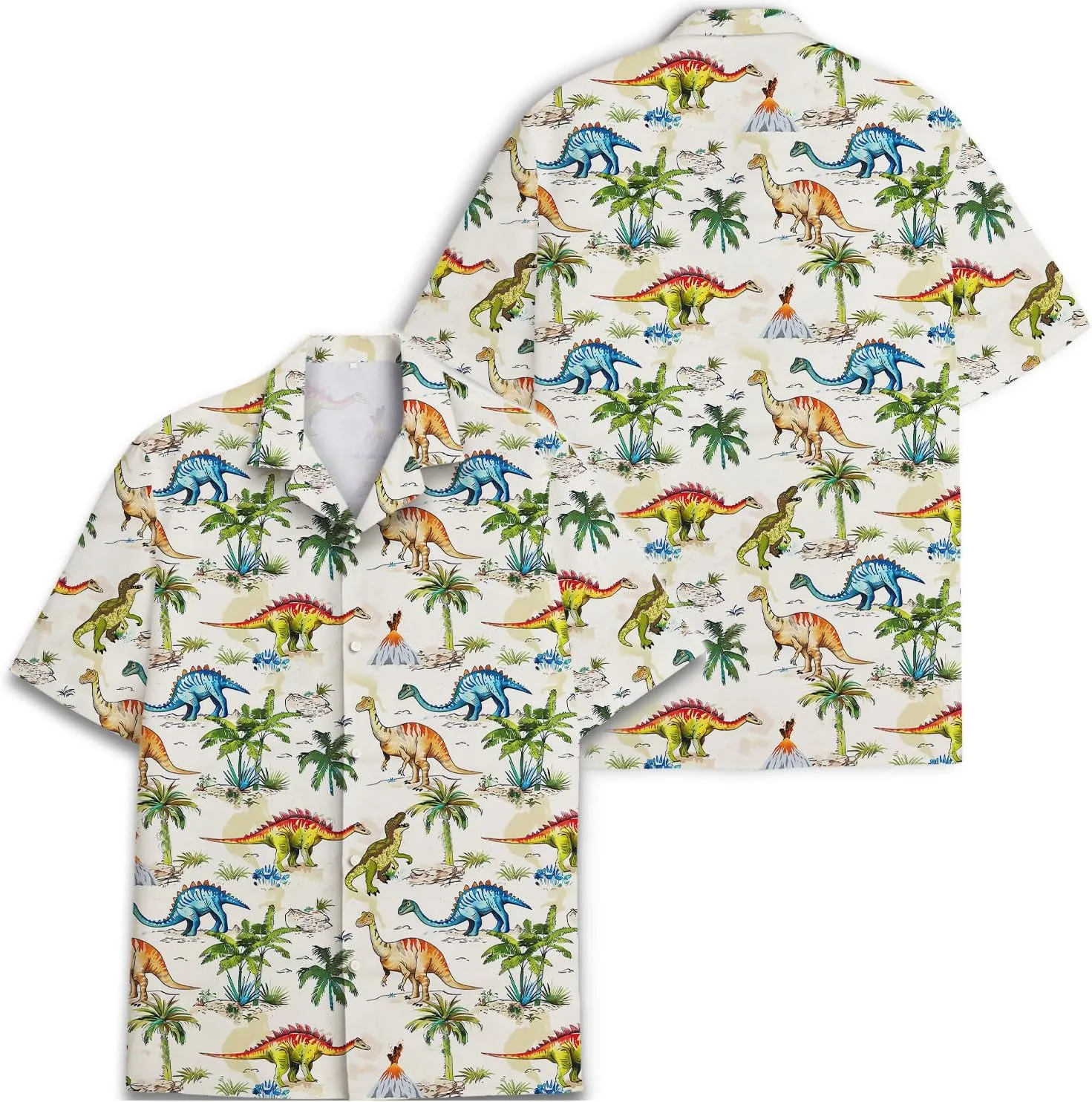 Funny Hawaiian Shirt for Men Casual Summer Shirt for Men Short Sleeve Button Down Shirt