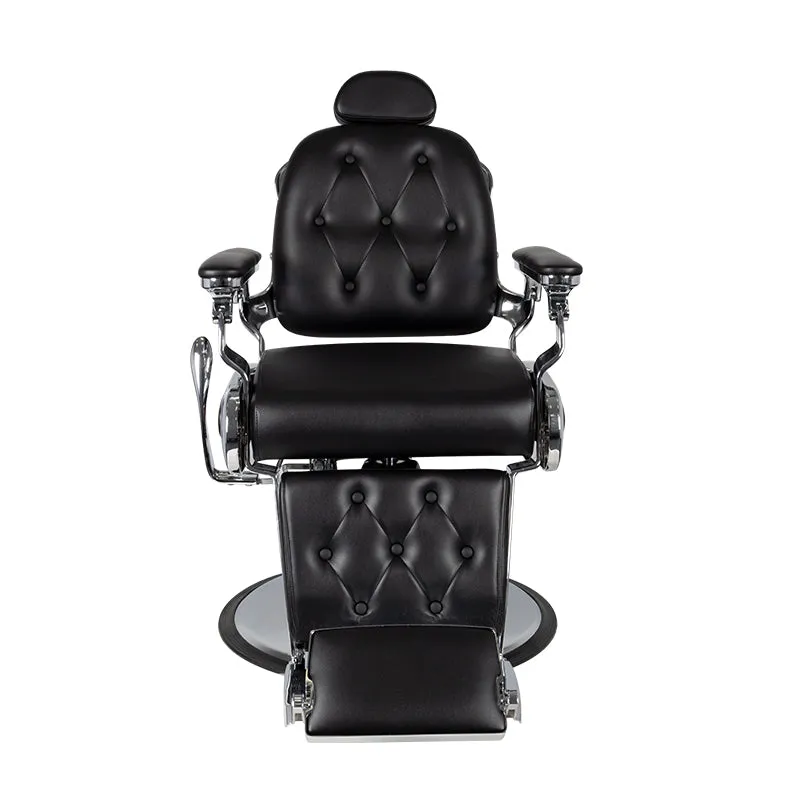 Gabbiano Black Barber Chair Pietro