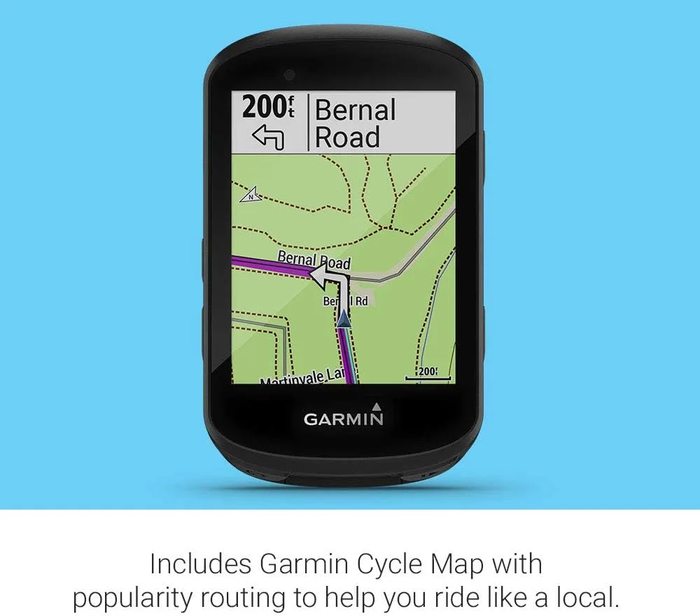Garmin 010-02060-00 Edge 530, GPS Cycling/Bike Computer with Mapping, Dynamic Performance Monitoring and Popularity Routing