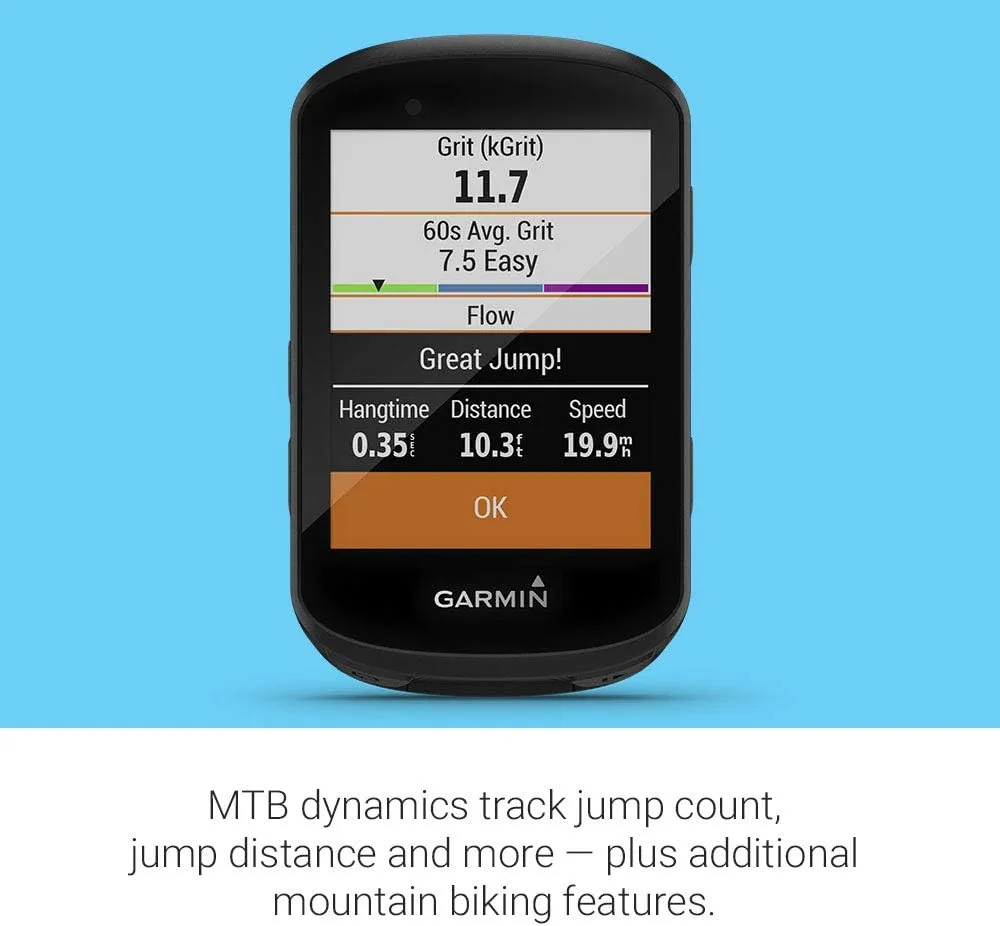 Garmin 010-02060-00 Edge 530, GPS Cycling/Bike Computer with Mapping, Dynamic Performance Monitoring and Popularity Routing
