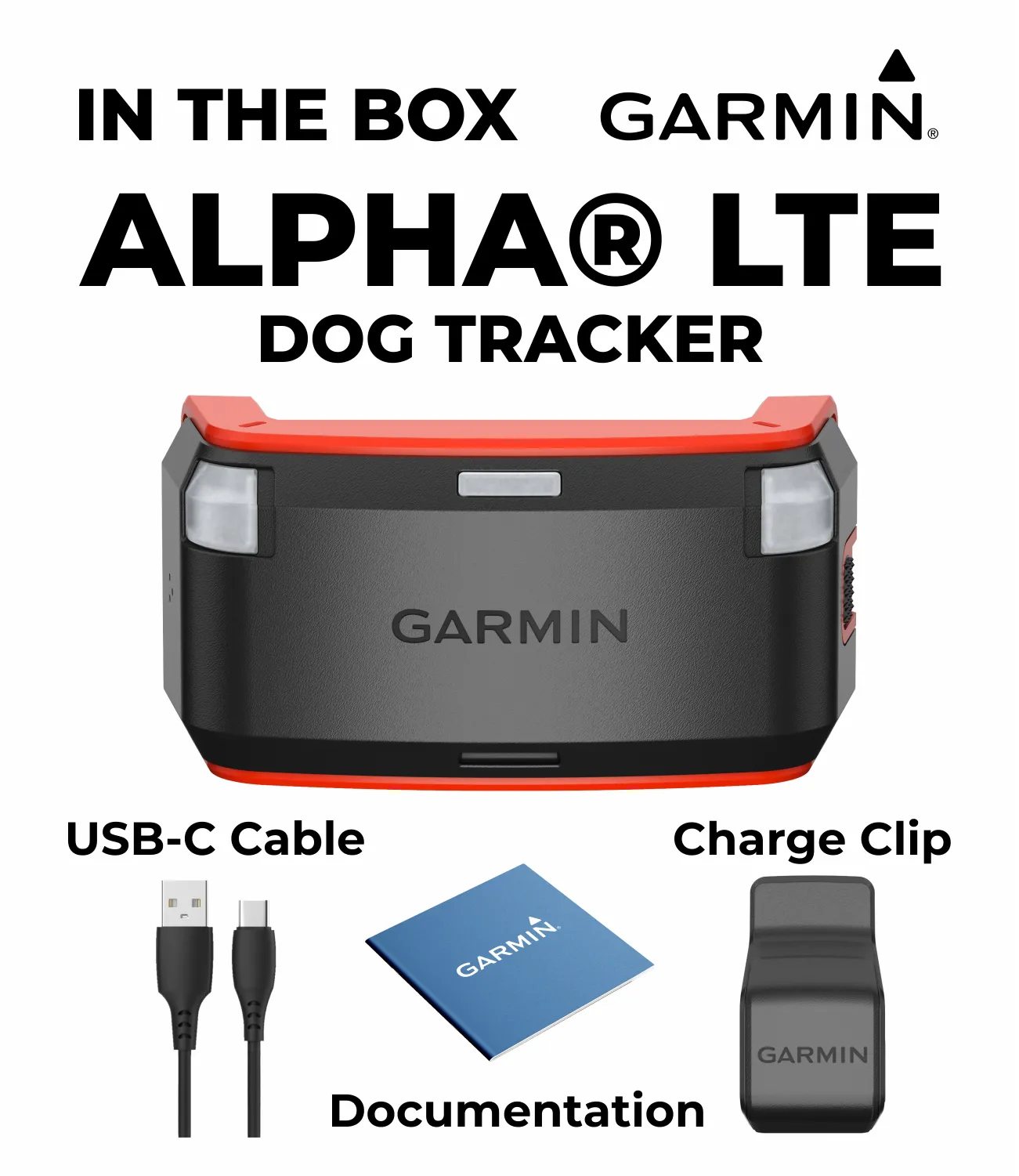 Garmin Alpha LTE Hiking Hunting Dog Tracker 010-02847-00