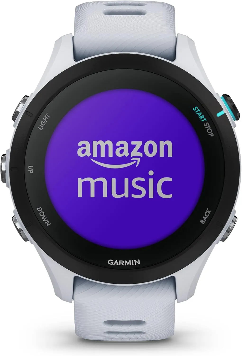 Garmin Forerunner® 255S Music, Smaller GPS Running Smartwatch with Music, Advanced Insights, Long-Lasting Battery, Whitestone (Renewed)