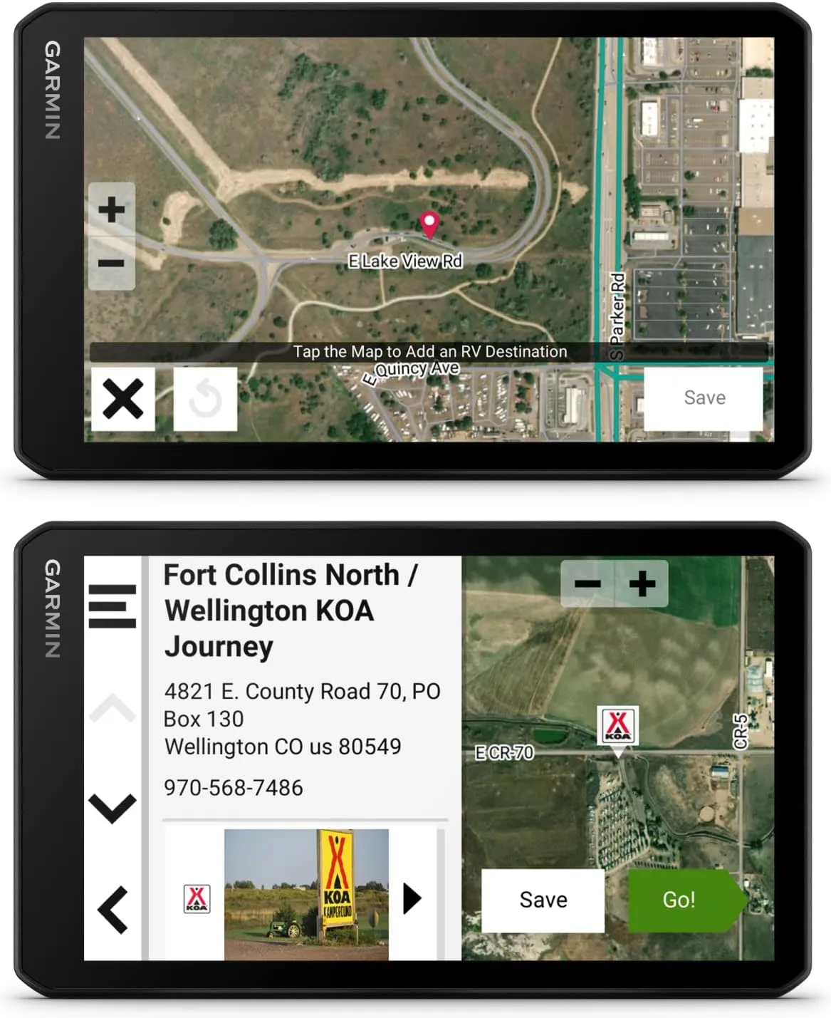 Garmin RV Cam 795, Large, Easy-to-Read 7” GPS RV Navigator, Built-in Dash Cam, Automatic Incident Detection, Custom RV Routing with Wearable4U Power Pack Bundle
