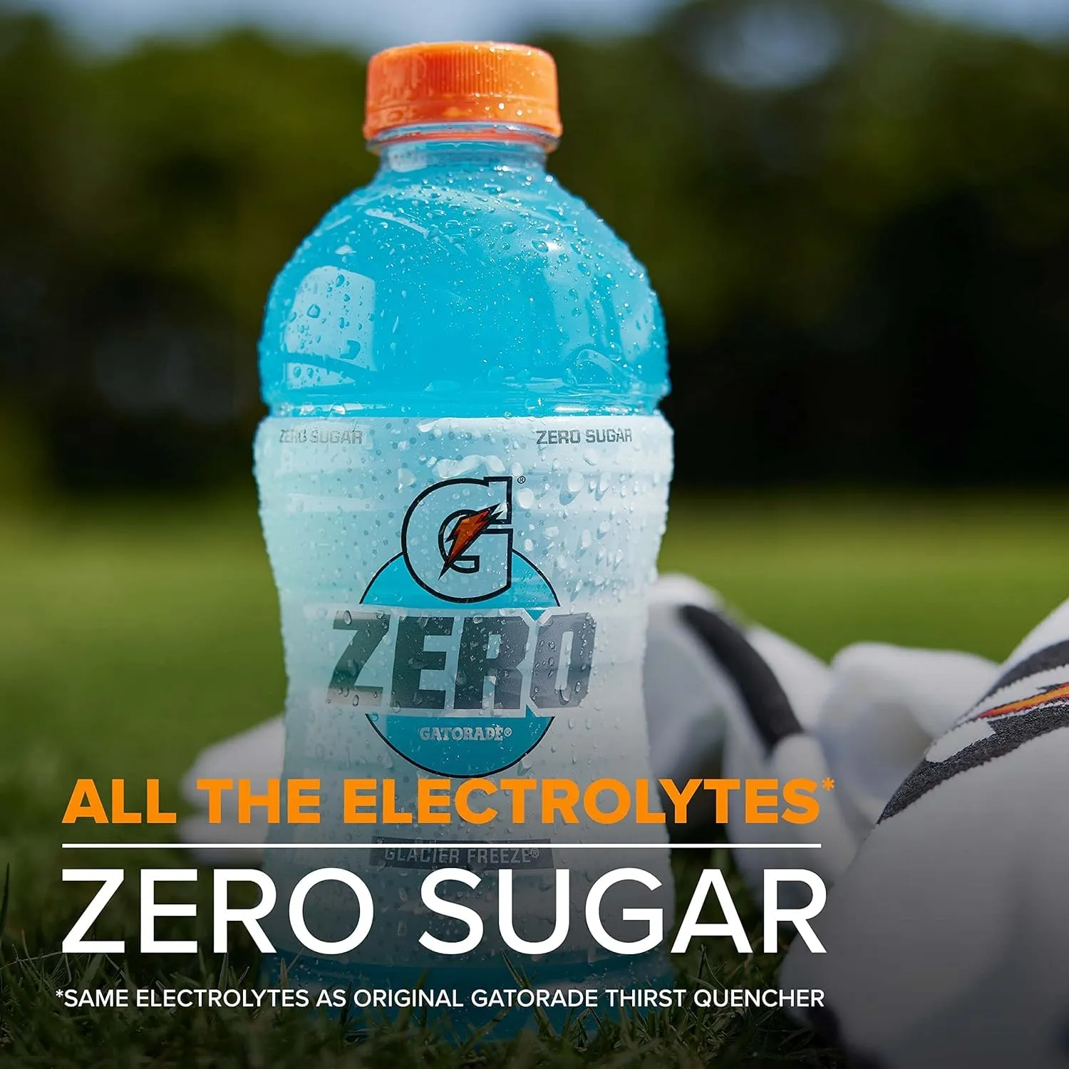Gatorade G Zero Sports Drink, Glacier Freeze, Glacier Cherry, Berry Variety Pack, 12 Fl Oz (Pack of 18)