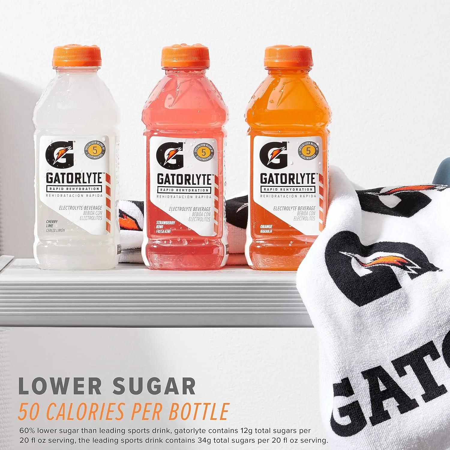 Gatorade Rapid Rehydration Electrolyte Beverage, 3 Flavor Variety Pack, 20 Fl Oz (Pack of 12)