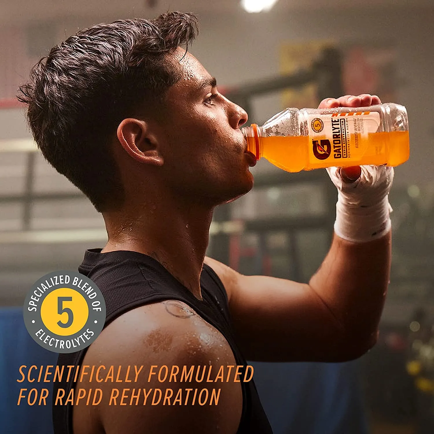 Gatorade Rapid Rehydration Electrolyte Beverage, Lime Cucumber, 20oz Bottles (12 Pack)