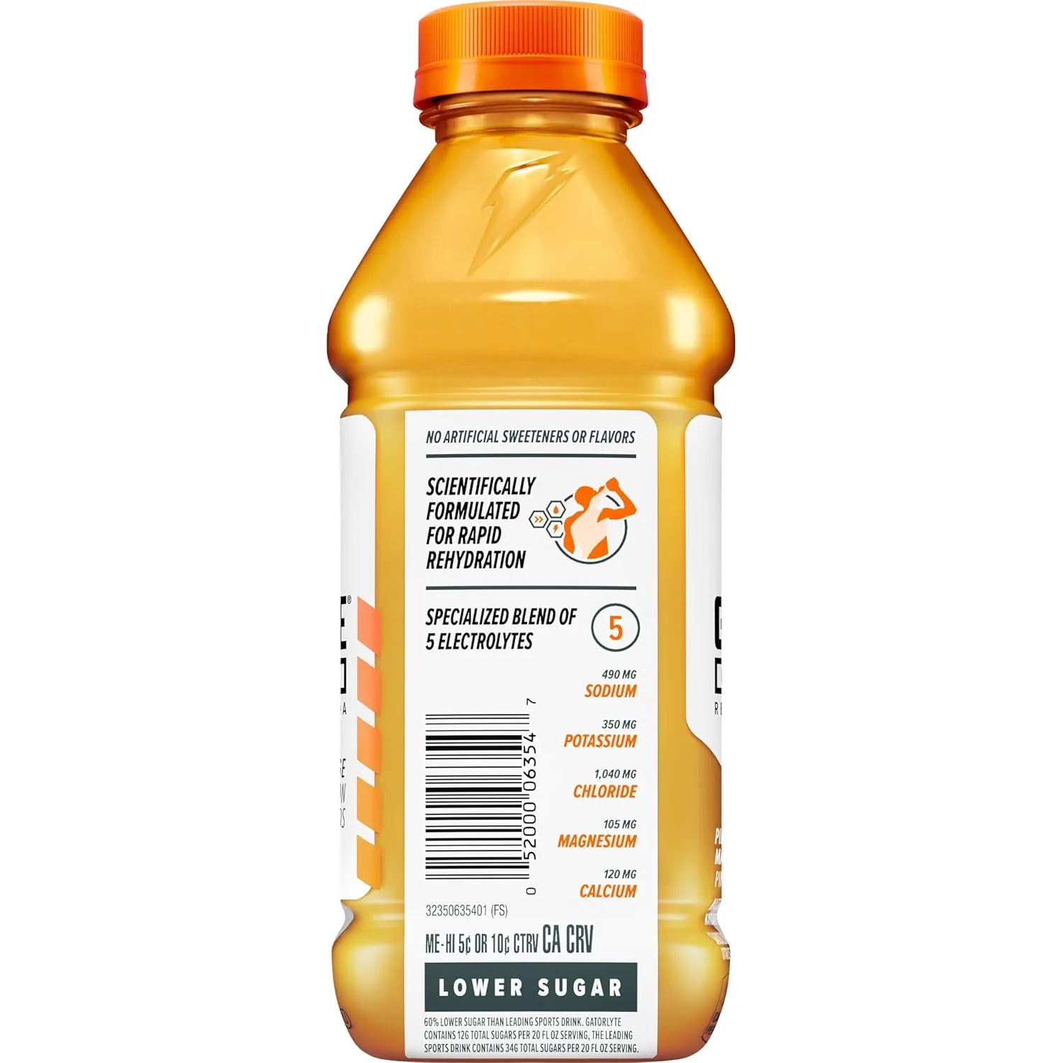 Gatorlyte Rapid Rehydration Electrolyte Beverage, Pineapple Mango, 20 Fl Oz (Pack of 12)