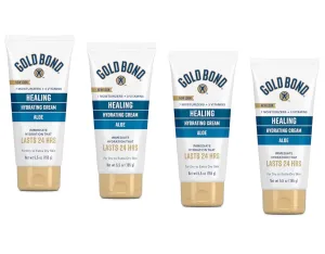 Gold Bond Ultimate Healing Skin Therapy Cream, Aloe 5.50 oz (Pack of 4)
