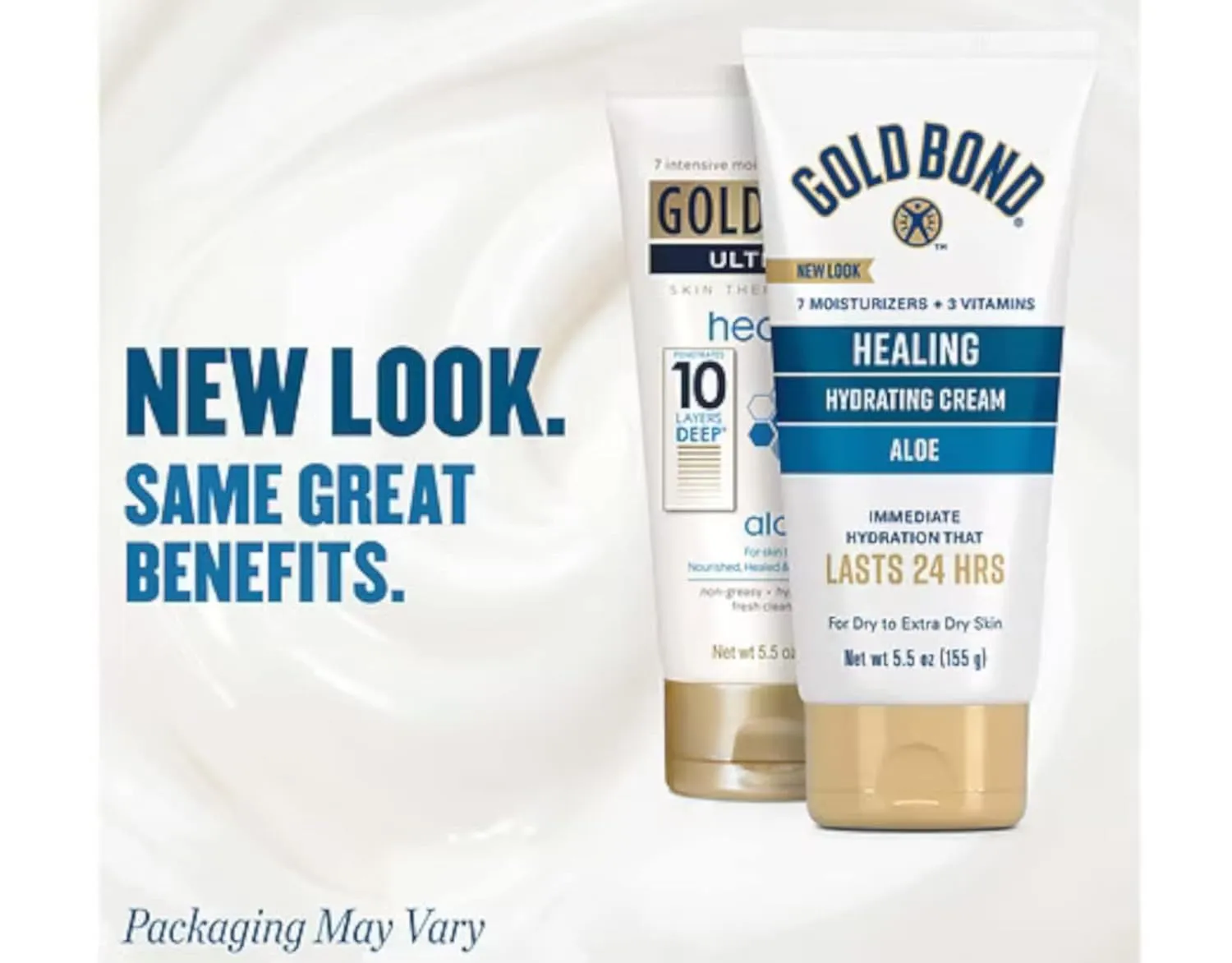 Gold Bond Ultimate Healing Skin Therapy Cream, Aloe 5.50 oz (Pack of 4)