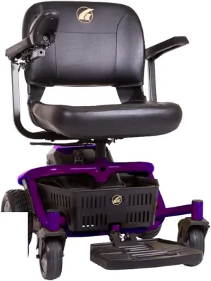 Golden Technologies LiteRider Envy GP162 Power Chair GP162, 20-Inch Seat, Grape