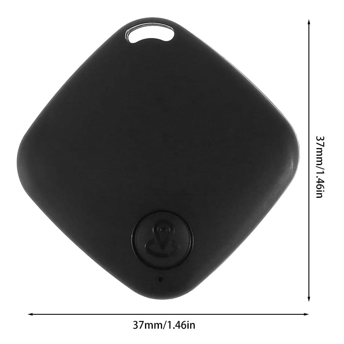 GUSTVE High Performance Bluetooth Tracker, Keys Finder and Item Locator for Keys, Bags, and More 15m/49.2ft for Kids Pet Wallet Bags iOS Android Compatible