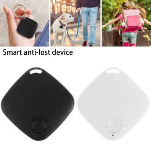 GUSTVE High Performance Bluetooth Tracker, Keys Finder and Item Locator for Keys, Bags, and More 15m/49.2ft for Kids Pet Wallet Bags iOS Android Compatible