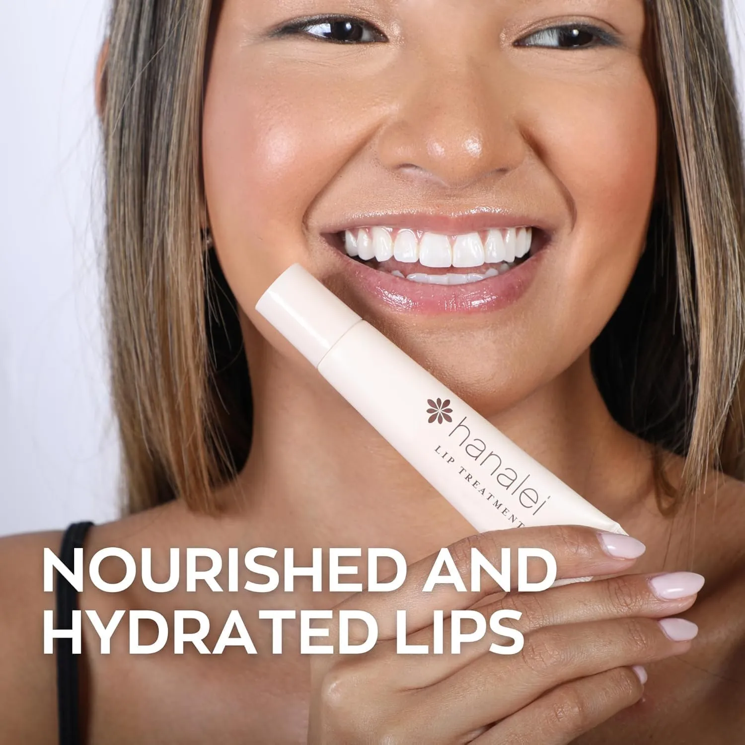 Hanalei Lip Treatment Duo – Hydrating Lip Balm & Repair for Dry, Chapped Lips with Kukui Oil, Shea Butter, Agave & Grapeseed Oil – Clear Lip Moisturizer & Conditioner, Full & Mini Travel-Size