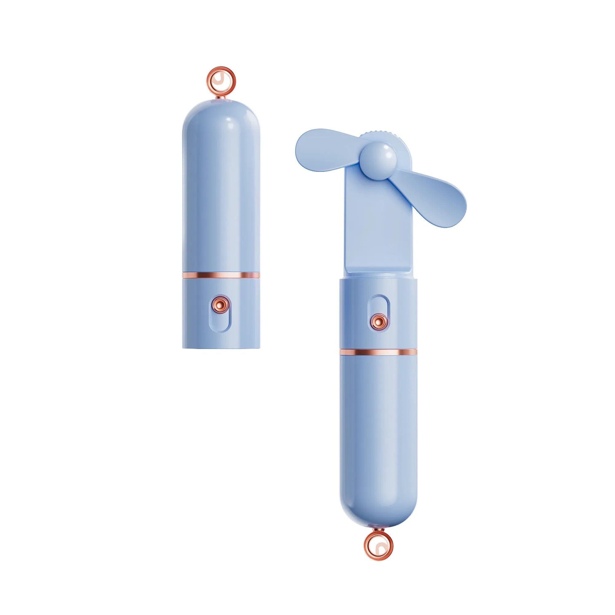 Handheld Mini Fan with Backup Power Bank