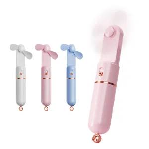 Handheld Mini Fan with Backup Power Bank