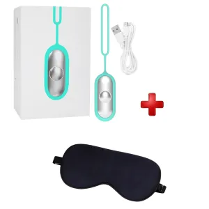 Handheld Relaxation Sleep Device Anxiety Device and Black Eye Mask