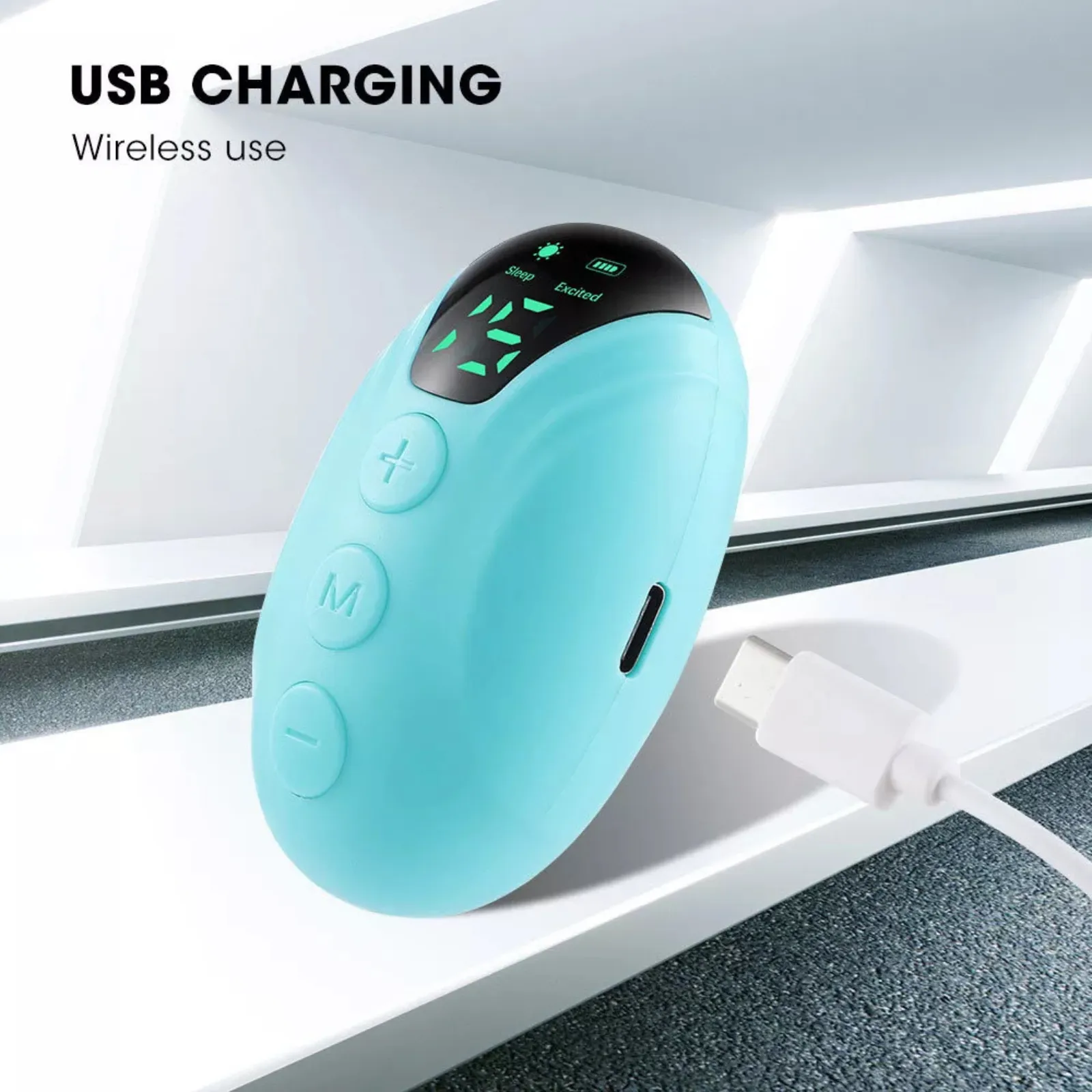 Handheld Sleep Aid Device Sleep Aid Instrument Machine Help Sleep Device Green