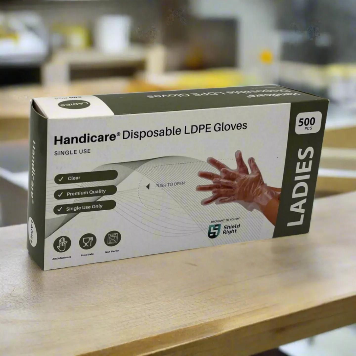 Handicare LDPE Disposable Gloves (carton of 10 boxes)