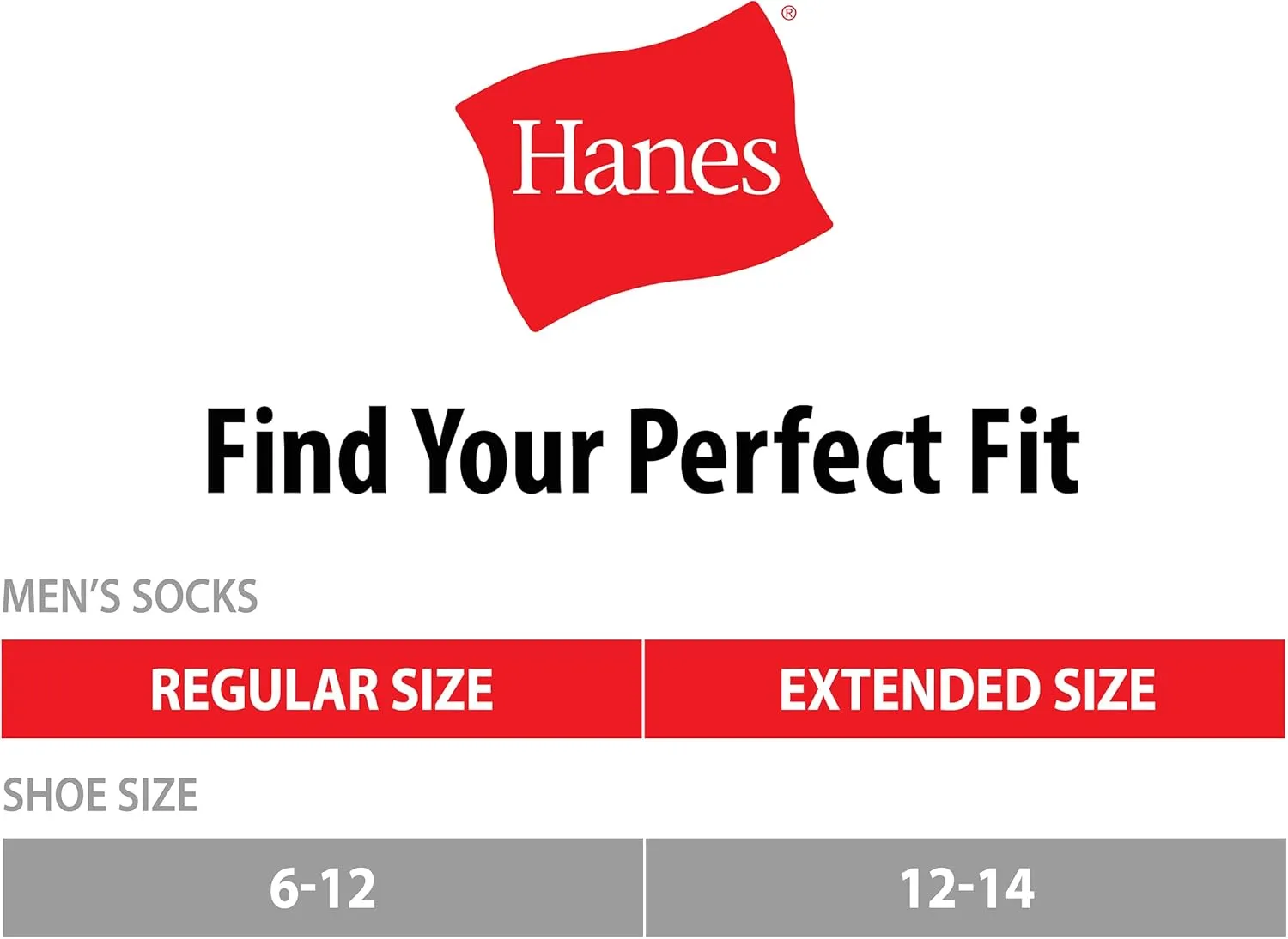 Hanes Men's Hanes Men's Socks, X-temp Lightweight Socks, Crew and Ankle, 12-pack