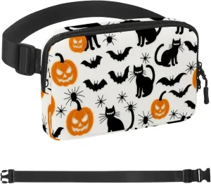 Happy Halloween-310 Crossbody Fanny Pack for Men&Women,Belt Bag for Travel Casual Walking Running Hiking Cycling