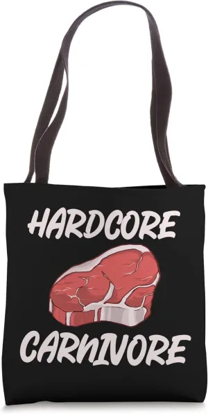 Hardcore Carnivore BBQ Party Meat Lover BBQ Grill Master Tote Bag