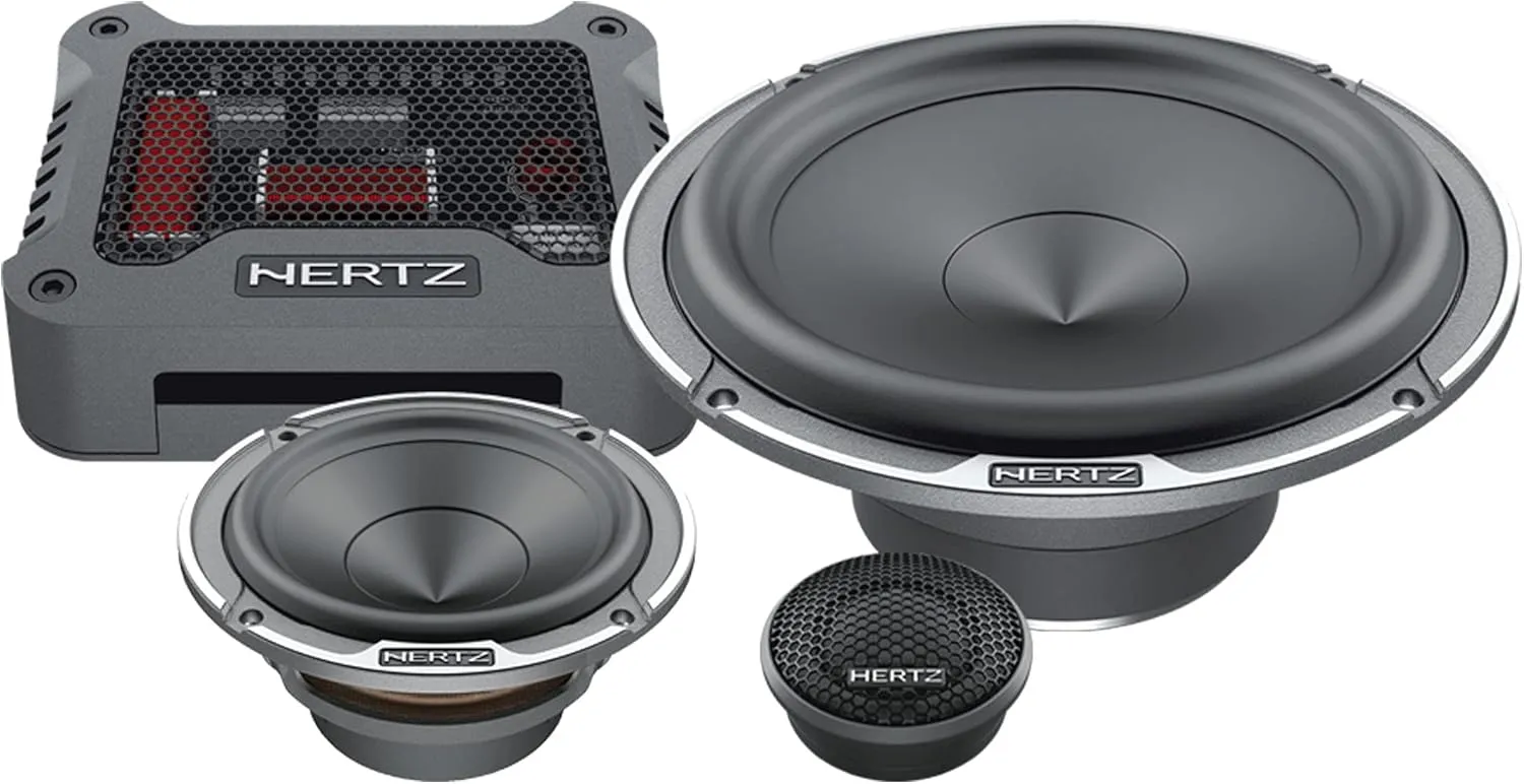 Hertz Mille Pro Series MPK 1633 6.5" Three-Way Pro Audio Component System
