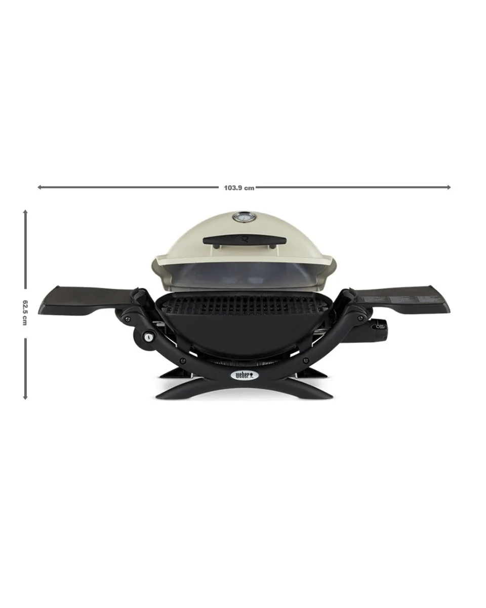 High-security 1200 Q Grill Weber Practical design Grey