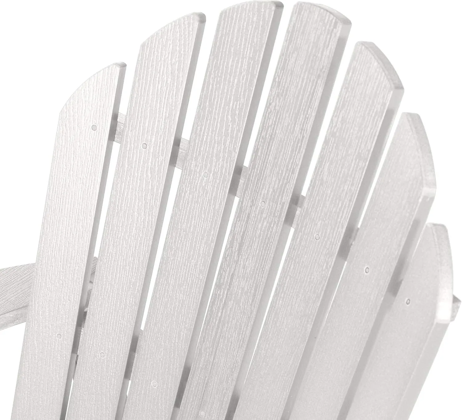 highwood Hamilton Made in the USA Folding and Reclining Adirondack Chair, Adult Size, White