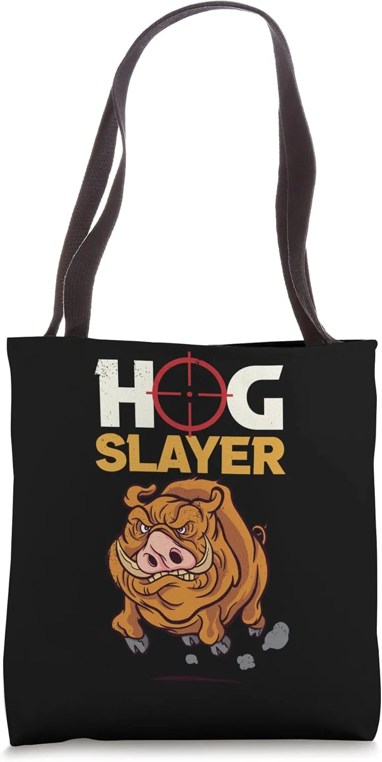Hog Slayer Barbecue Swine Pork Tote Bag