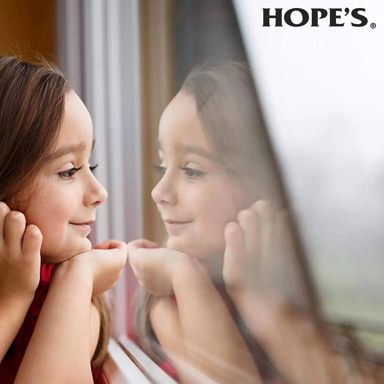 HOPE'S Perfect Glass Cleaner, Streak-Free, Ammonia-Free Window, Mirror, Screen, and Shower Door Cleaner, Indoor and Outdoor Glass Surfaces, 32 Fl Oz Spray Bottle and 67.6 Fl Oz Refill, Pack of 1